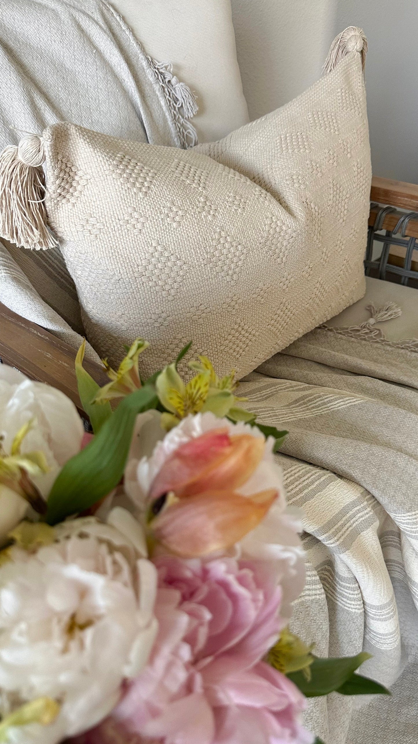 Ariana Lumbar Pillow Cover