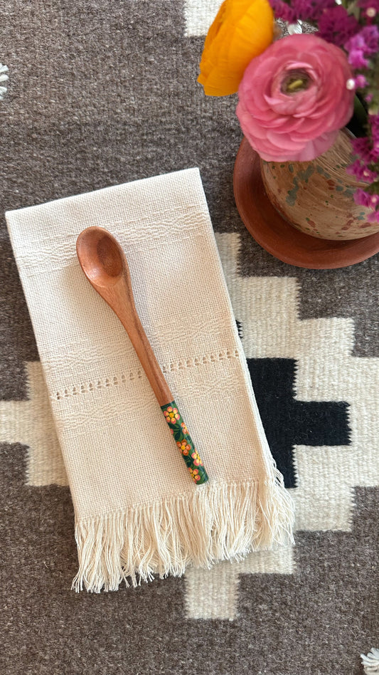 Magnolia Wooden Medium Spoon