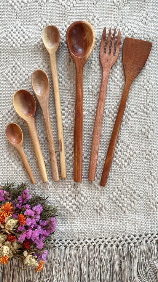 Guamuchil Wooden Spoons & Utensils